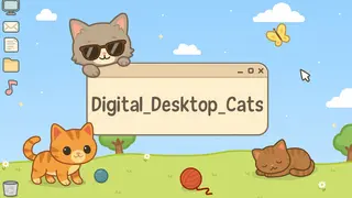 Digital Desktop Cats