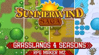 RPG Maker MZ - Summerwind Saga - Grasslands 4 Seasons