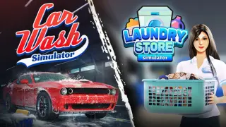 Car Wash Simulator x Laundry Store Simulator