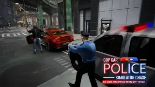 Cop Car Police Simulator Chase - Car games simulator & driving: Duty Officer - Switch