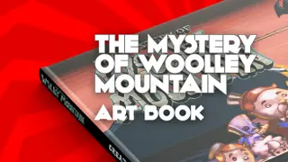 The Mystery Of Woolley Mountain - Art Book