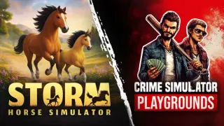 Storm Horse Simulator x Crime Simulator: Playgrounds
