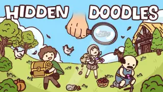Hidden Doodles: Medieval Town