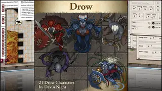 Fantasy Grounds - Drow (Token Pack)