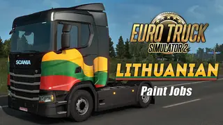 Euro Truck Simulator 2 - Lithuanian Paint Jobs Pack