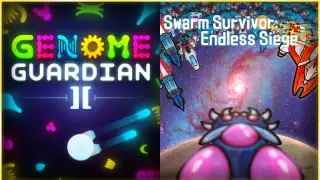 🧬 Genome Guardian 2 × Swarm Survivor: Endless Siege 🕷