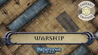 Fantasy Grounds - Pathfinder RPG - Pathfinder Flip-Mat - Warship