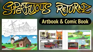 Superfluous Returnz Artbook & Comic Book