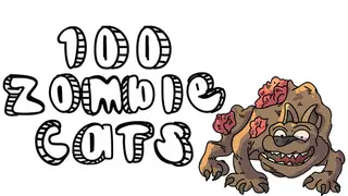 100 Zombie Cats