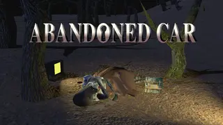 Abandoned car