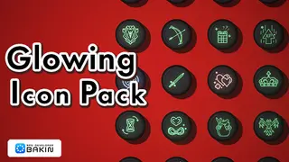 RPG Developer Bakin Glowing Icon Pack