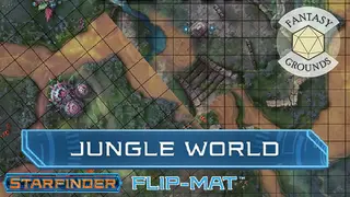 Fantasy Grounds - Starfinder RPG - Flipmat-Jungle World