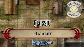 Fantasy Grounds - Pathfinder RPG - Pathfinder Flip-Mat - Classic Hamlet