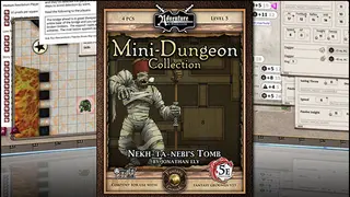 Fantasy Grounds - Mini-Dungeon #012: Nekh-ta-Nebi's Tomb (5E)