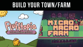 Micro Macro Farm & Flufftopia: Fluffmazing Edition - Build your town/farm