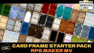 RPG Maker MV - Card Frame Starter Pack