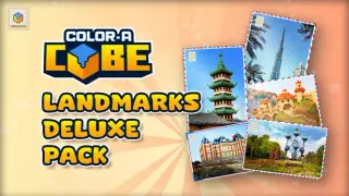 Color-A-Cube - Landmarks Deluxe Pack
