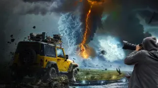 Storm Chasing Sim 2025 - Tornado Hunter - PS4