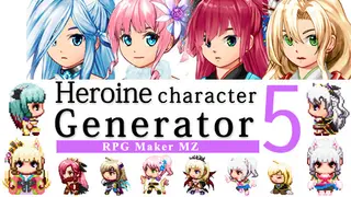 RPG Maker MZ - Heroine Character Generator 5 for MZ