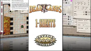 Fantasy Grounds - Deadlands Reloaded: OneSheet Adventure PAK (Savage Worlds)