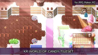 RPG Maker MZ - KR World of Candy Tileset