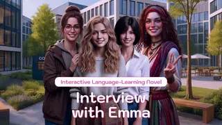 Interactive Language-Learning Novel: Interview with Emma