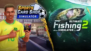 Sports Card Shop Simulator x Ultimate Fishing Simulator 2