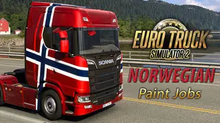 Euro Truck Simulator 2 - Norwegian Paint Jobs Pack