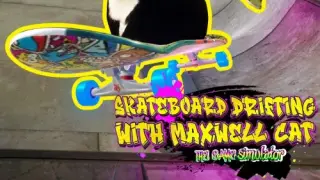 Skateboard Drifting with Maxwell Cat: The Game Simulator - Switch