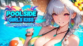Poolside Girls Kiss: Passion Fruits Hotel Dating Sim - Switch