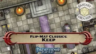 Fantasy Grounds - Pathfinder RPG - GameMastery Flip-Mat - Classic Keep