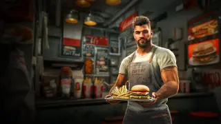 Corner Kitchen Fast Food Simulator - PS5