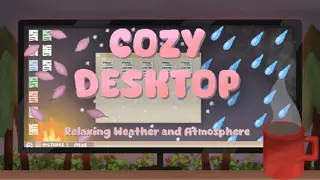 Cozy Desktop: Relaxing Weather and Atmosphere