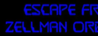 Escape from Zellman Orbital