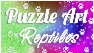 Puzzle Art: Reptiles