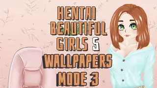 Hentai beautiful girls 5 - Wallpapers. Mode 3