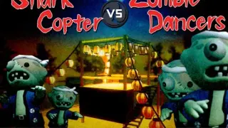 Shark Copter vs. Zombie Dancers - Switch