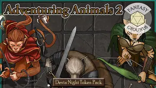 Fantasy Grounds - Devin Night Token Pack 158: Adventuring Animals