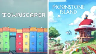 Townscaper + Moonstone Island