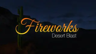 Fireworks Desert Blast