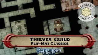 Fantasy Grounds - Pathfinder RPG - Pathfinder Flip-Mat - Classic Thieves' Guild