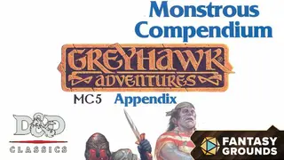 Fantasy Grounds - D&D Classics: MC5 Monstrous Compendium Greyhawk Adventures Appendix (2e)