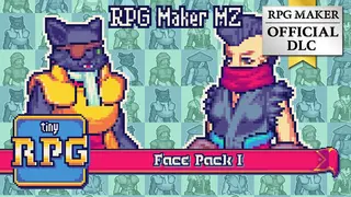 RPG Maker MZ - TinyRPG - Face Pack I