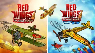 Red Wings: Coloring Planes Bundle - Switch