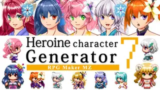 RPG Maker MZ - Heroine Character Generator 7 for MZ