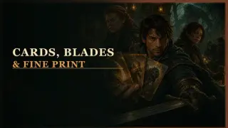 Cards, Blades & Fine Print