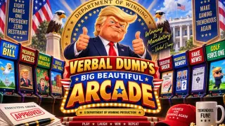Verbal Dump's Big Beautiful Arcade