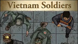 Fantasy Grounds - Top Down Tokens - Vietnam Soldiers