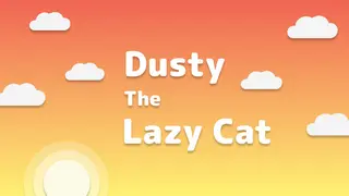 Dusty The Lazy Cat