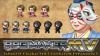 RPG Maker MV - Japanese Character Generator Expansion 1